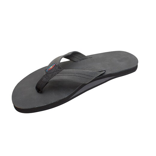 Rainbow Men's Single Layer Premier Leather - Black